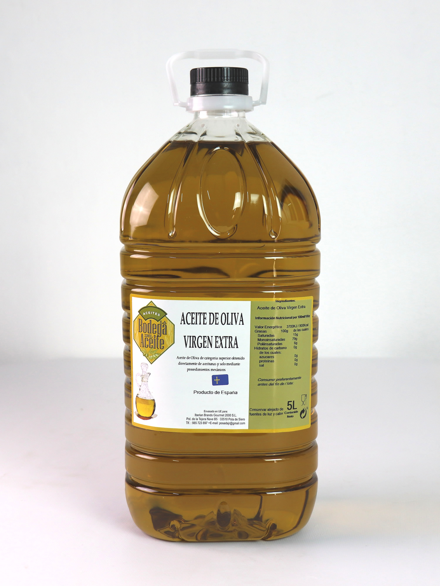 Aceite Oliva Virgen Extra (5 L)